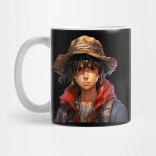 Reimagined Monkey D. Luffy from One Piece Mug